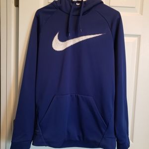 Nike Blue Dri-fit Hoodie Men's Medium